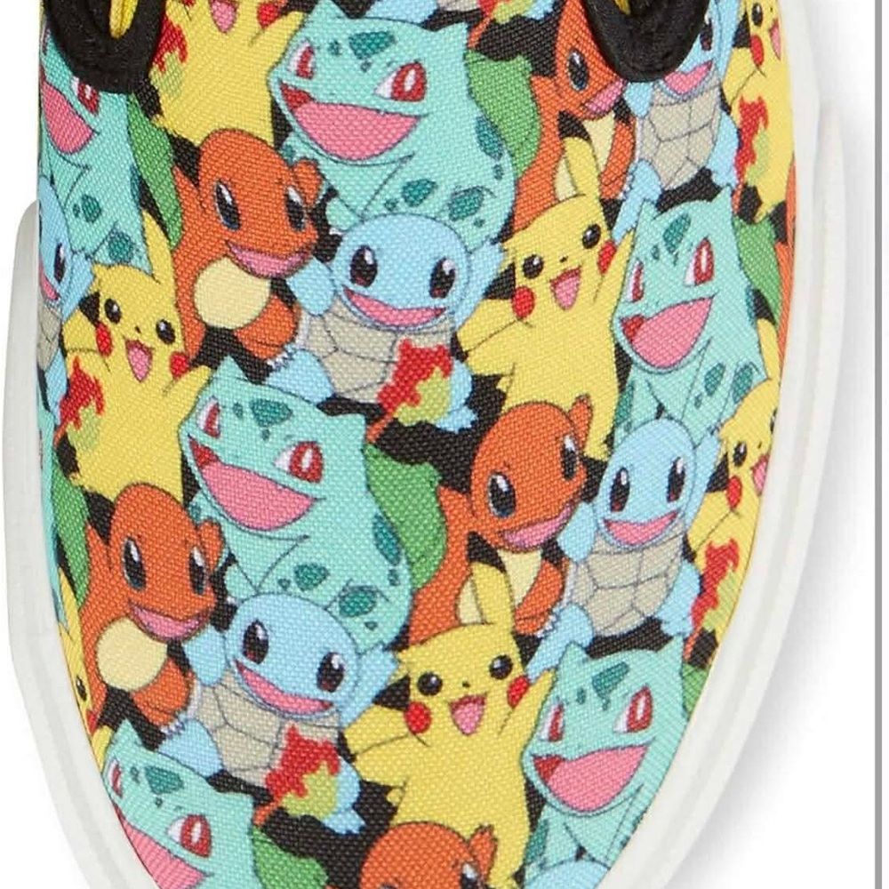 Colorful Pokémon Character Sneakers